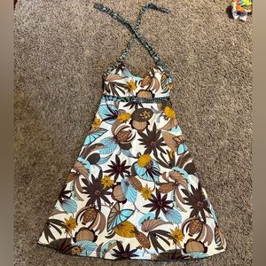 Patagonia dress size XS floral design halter